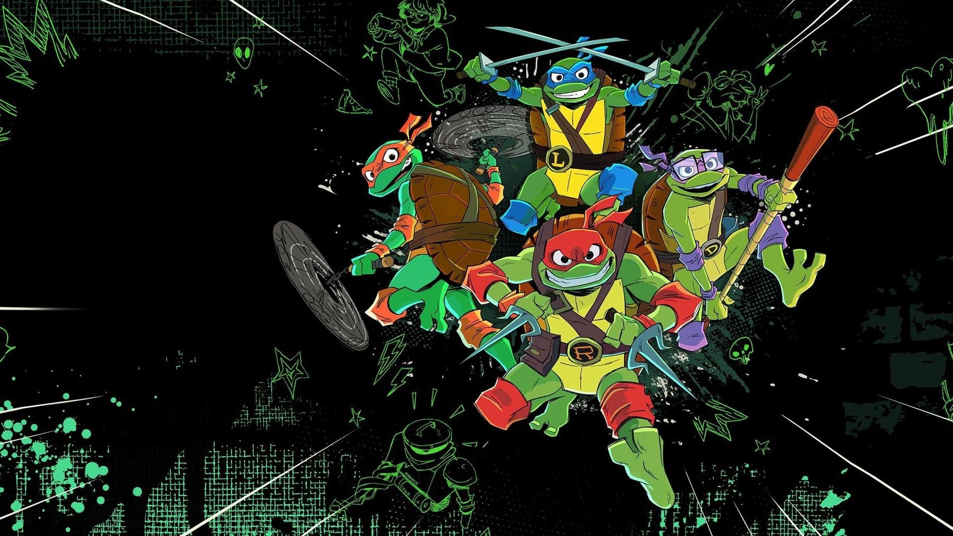 Die Abenteuer der Teenage Mutant Ninja Turtles