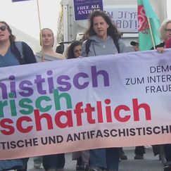Protest-Aktionen am Weltfrauentag