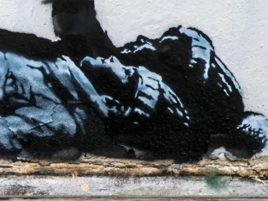 Neue Banksy-Gemälde in London gesichtet