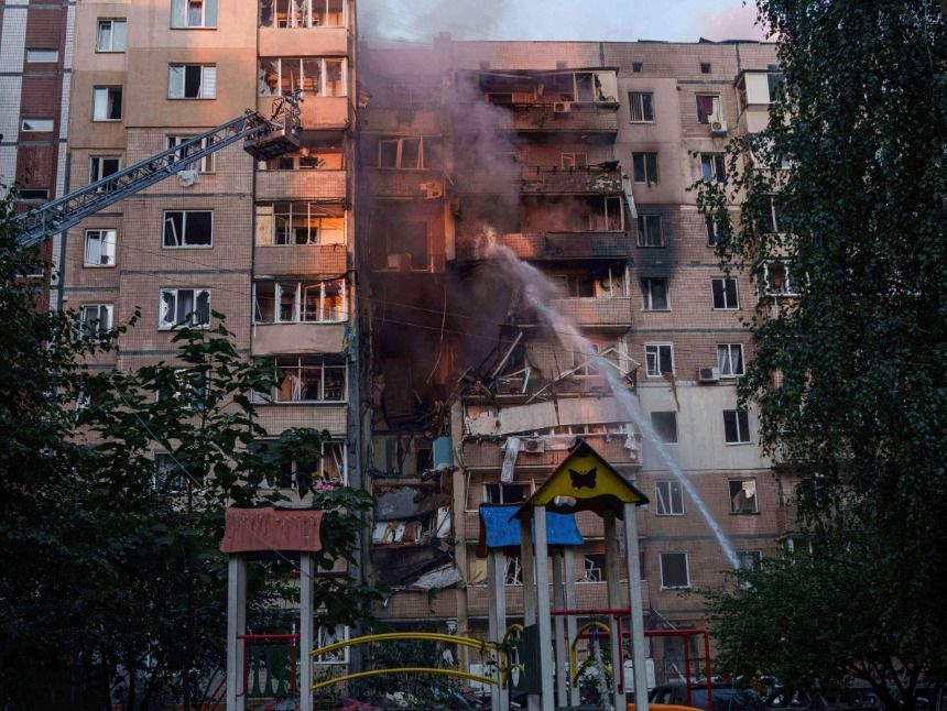 Ukraine: Rekordzahl an Drohnen und Raketen