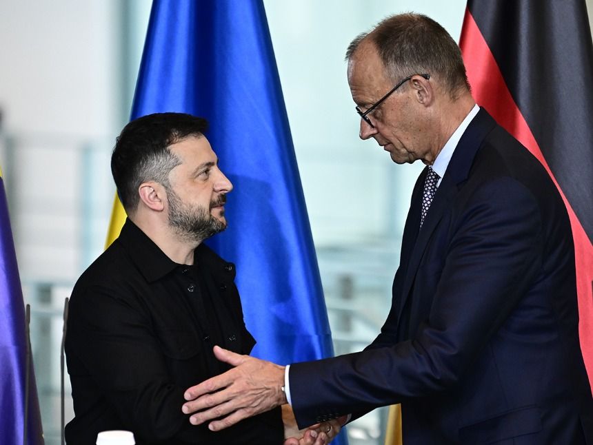 Merz und Selenskyj für Fünf-Punkte-Plan