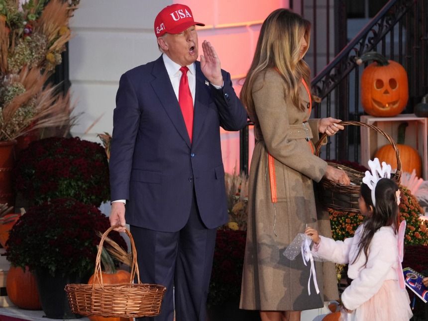 Halloween-Party bei Familie Trump