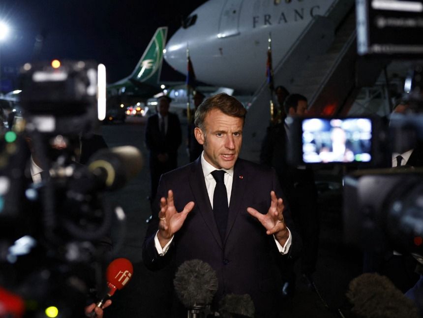 Neuer Terror droht: Macron warnt vor Hamas