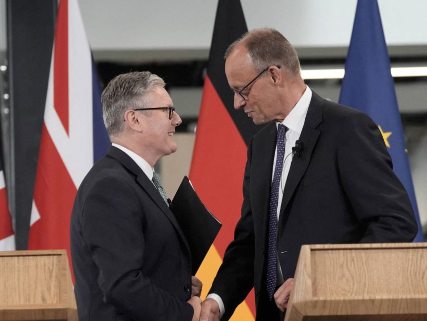 Merz und Starmer schließen Freundschaftsvertrag