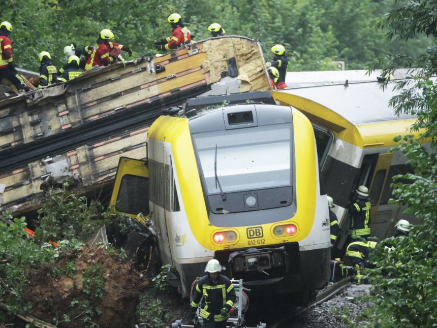 Tödliches Zugunglück in Baden-Württemberg